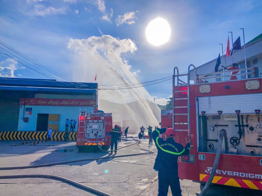 Fire Fighting and Rescue Drill at Dai Thanh Factory